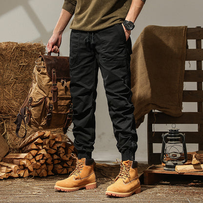 Men's cargo pants with elastic waistband Chic und Stil