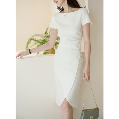 Robe élégante enveloppante pour femmes Chic und Stil 1750846858