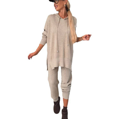 Dames Ensemble de Sweat à Capuche et Pantalon de Jogging Confort Élevé Chic und Stil