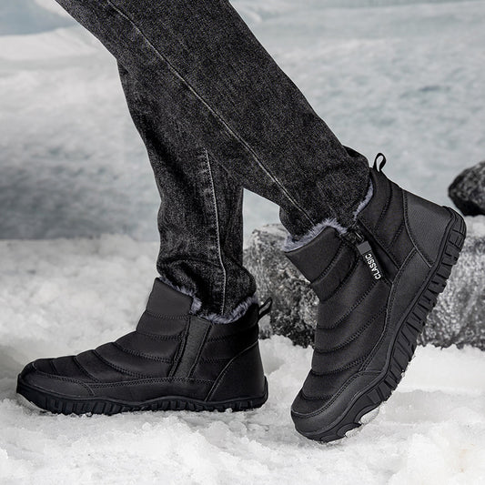 Bottes d'hiver isolées pour femmes avec une doublure intérieure confortable et une semelle antidérapante Chic und Stil