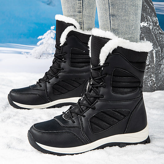 Bottes isolées pour dames avec semelle antidérapante et doublure intérieure douce Chic und Stil