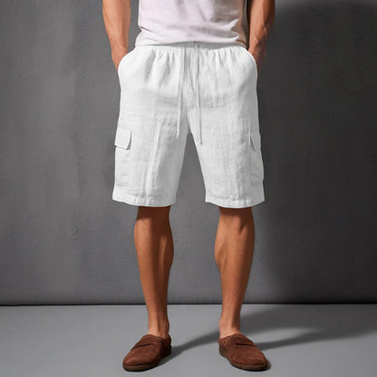 Shorts cargo multifonctionnels pour hommes avec poches latérales confortables et taille élastique Chic und Stil