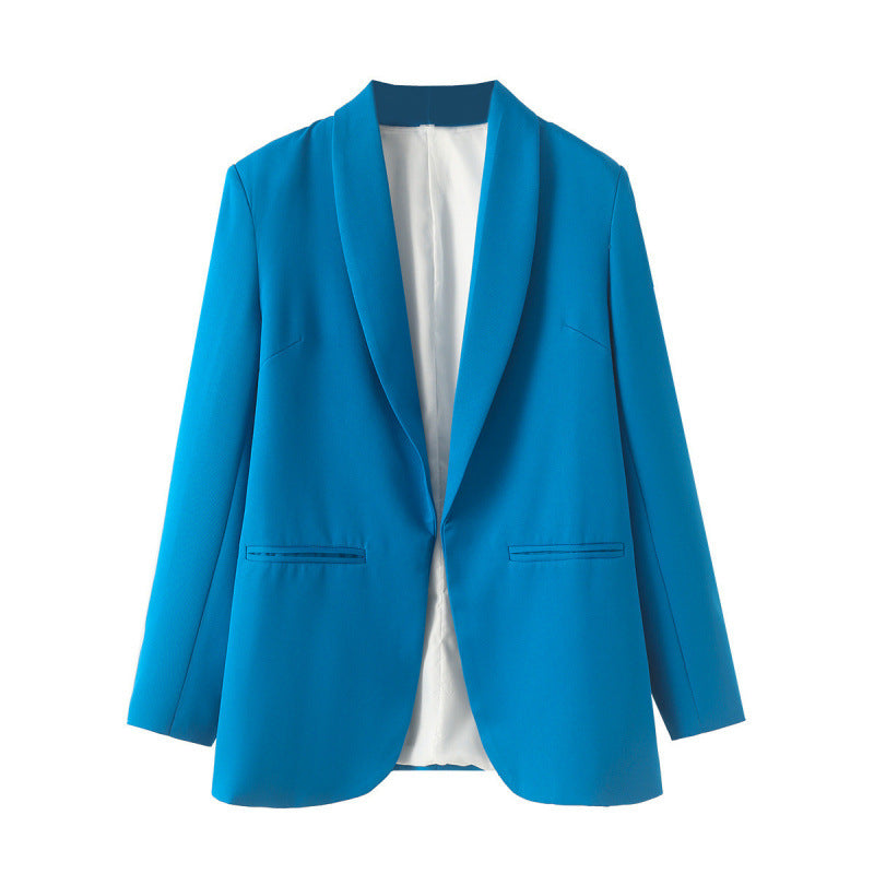 Dames blazer élégant avec coupe unique et poches Chic und Stil