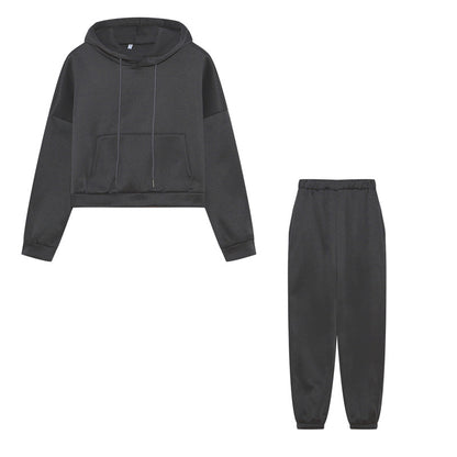 Femme Pull à capuche confortable avec coupe décontractée et poches pratiques Chic und Stil