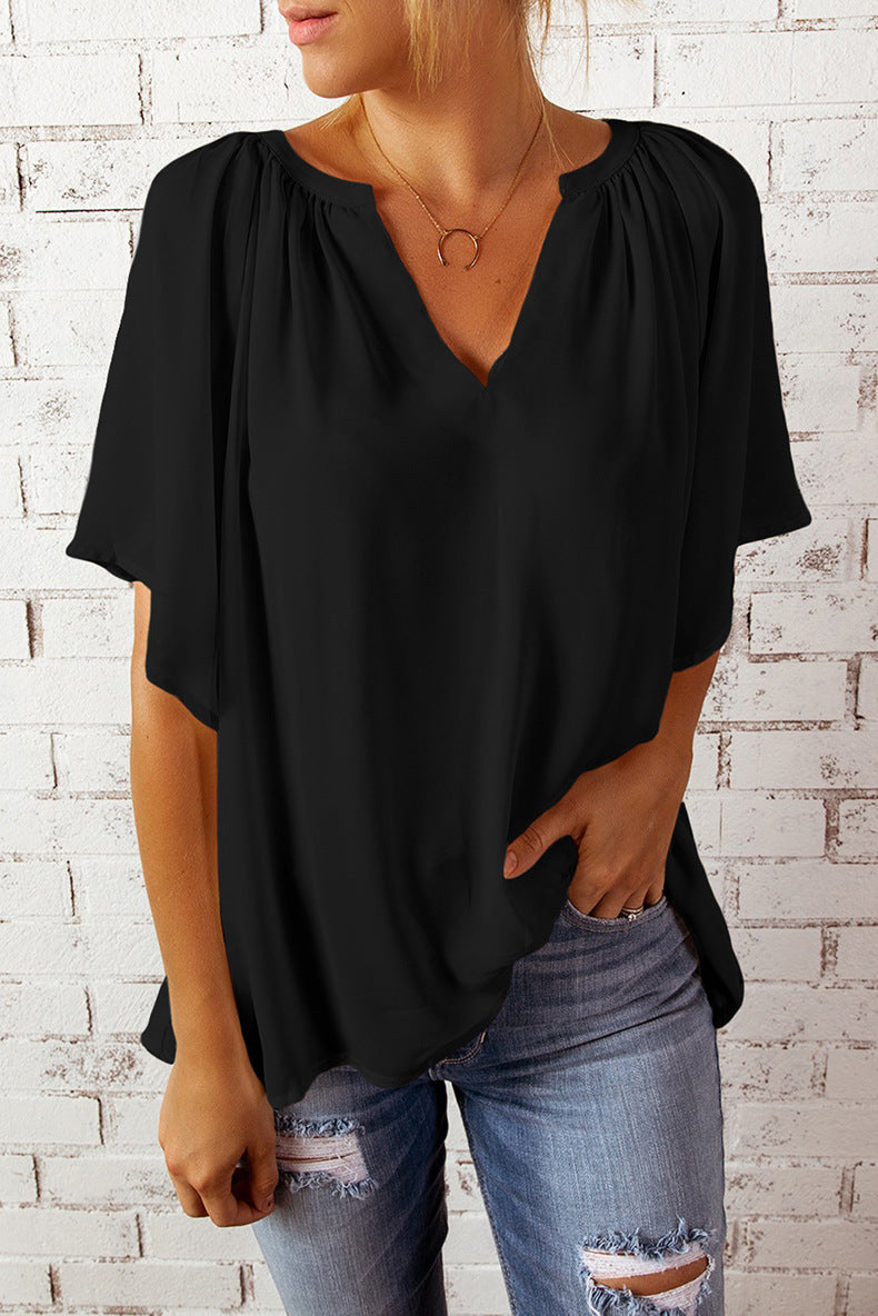 Blouse en Chiffon Élégante pour Femmes Chic und Stil