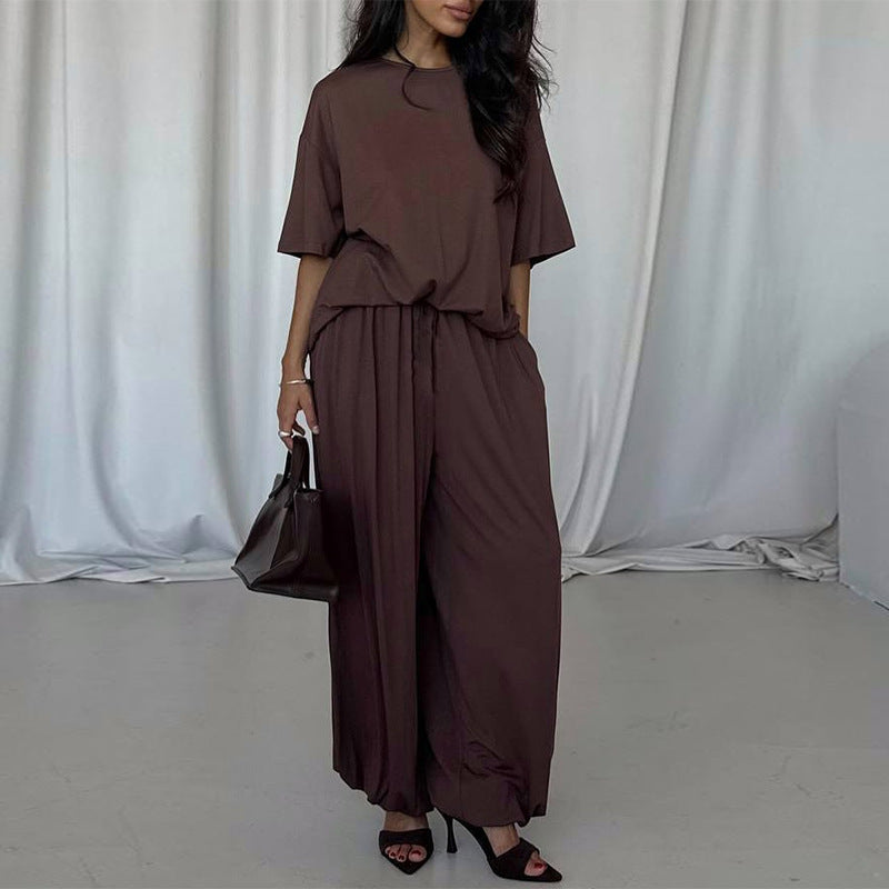 Dames élégant Maxi-robe avec cardigan ample Chic und Stil