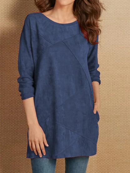 Tunique femme au design asymétrique et en matériau doux Chic und Stil