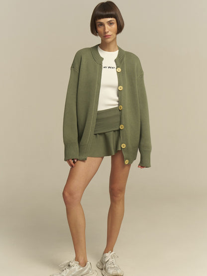 Comfortable oversized sweater set for women and casual palazzo pants Chic und Stil