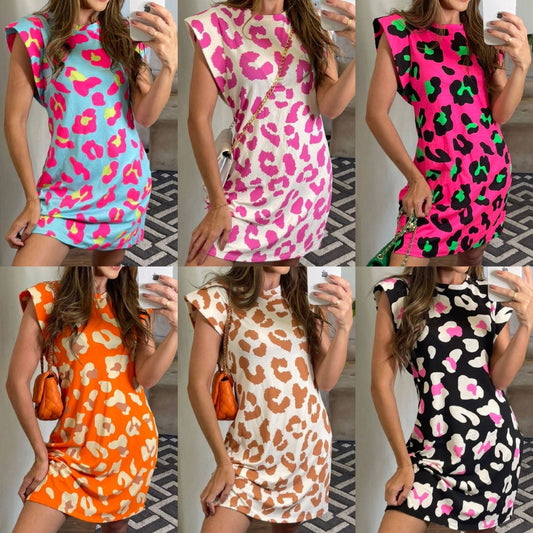 Robe mini imprimée Chic und Stil pour femmes