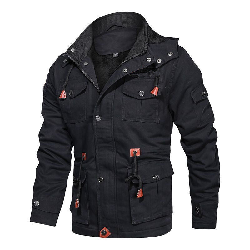 Functional jacket for men with padded interior and practical pockets Chic and Style