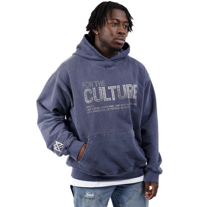 Women's sweatshirt with stylish print and practical kangaroo pocket Chic and Style