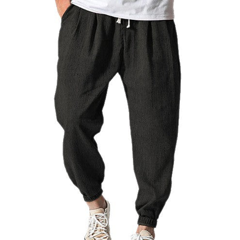 Casual and comfortable sports pants for men with elastic waist Chic and Style
