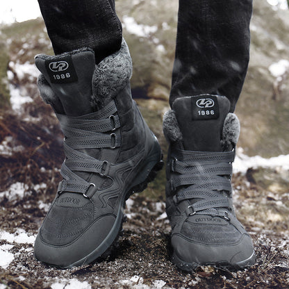 Bottes d'hiver confortables pour femmes avec doublure isolante Chic und Stil