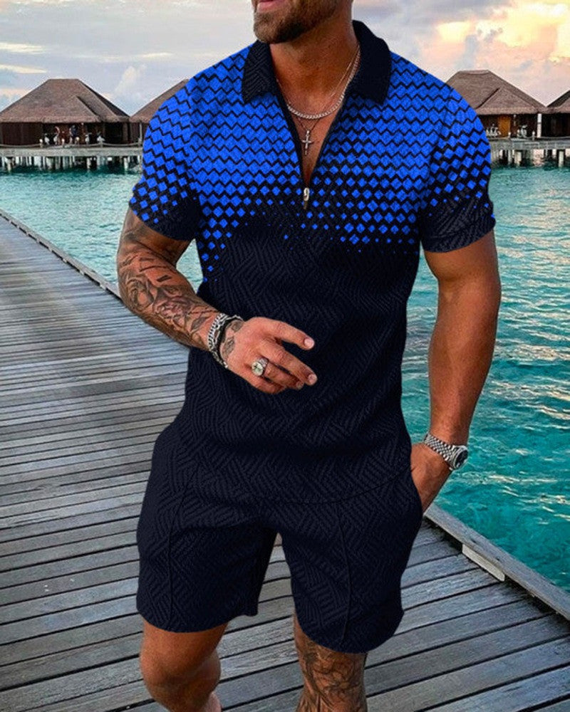 Men's Casual Polo Structured Chic Combination and Style
