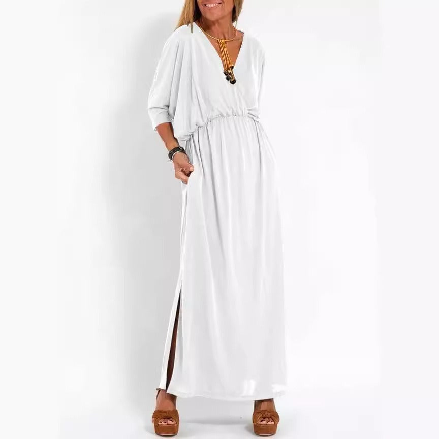 Femme Bohème Chic Maxi Robe Chic und Stil