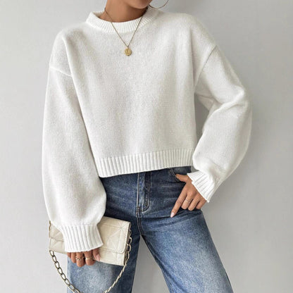 Pull en fine maille décontracté pour dames Chic und Stil