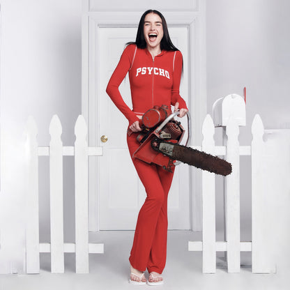 Dames Ensemble de sport avec fermeture éclair et détails modernes Chic und Stil