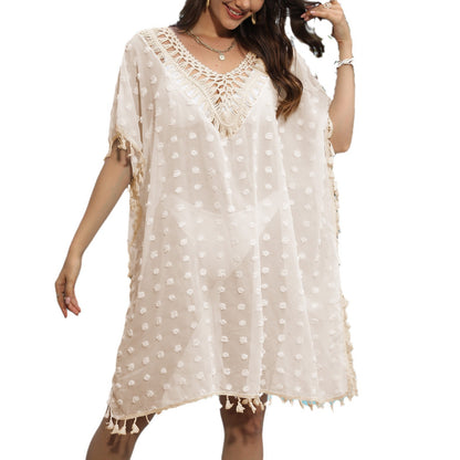 Tunique de plage transparente pour dames Chic und Stil