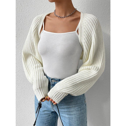 Cardigan en tricot décontracté pour femmes avec devant ouvert et manches longues Chic und Stil