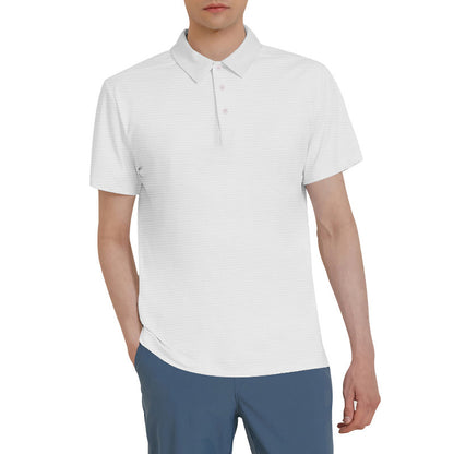Chemise polo pour hommes en matériau respirant avec structure Chic und Stil