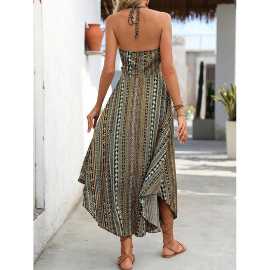 Robe maxi bohème chic Chic und Stil
