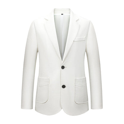 Dames Élégante Veste en Similicuir avec Design Texturé Chic und Stil