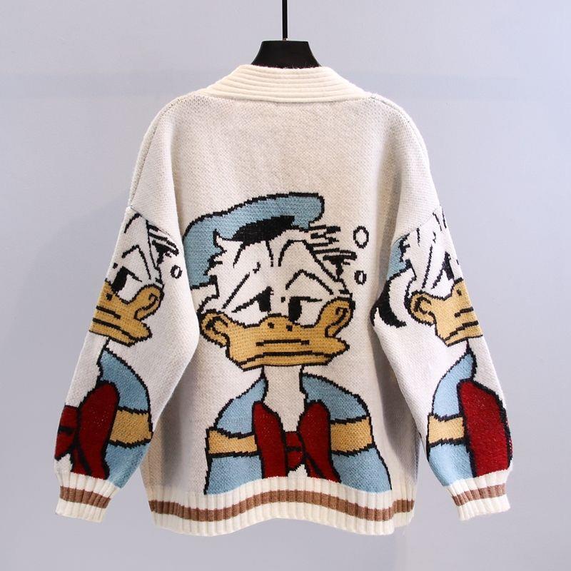 Dames pull et cardigan brodé avec motif Disney ludique Chic und Stil