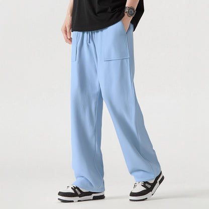 Casual cargo pants for men with practical pockets and elastic waist Chic and Style