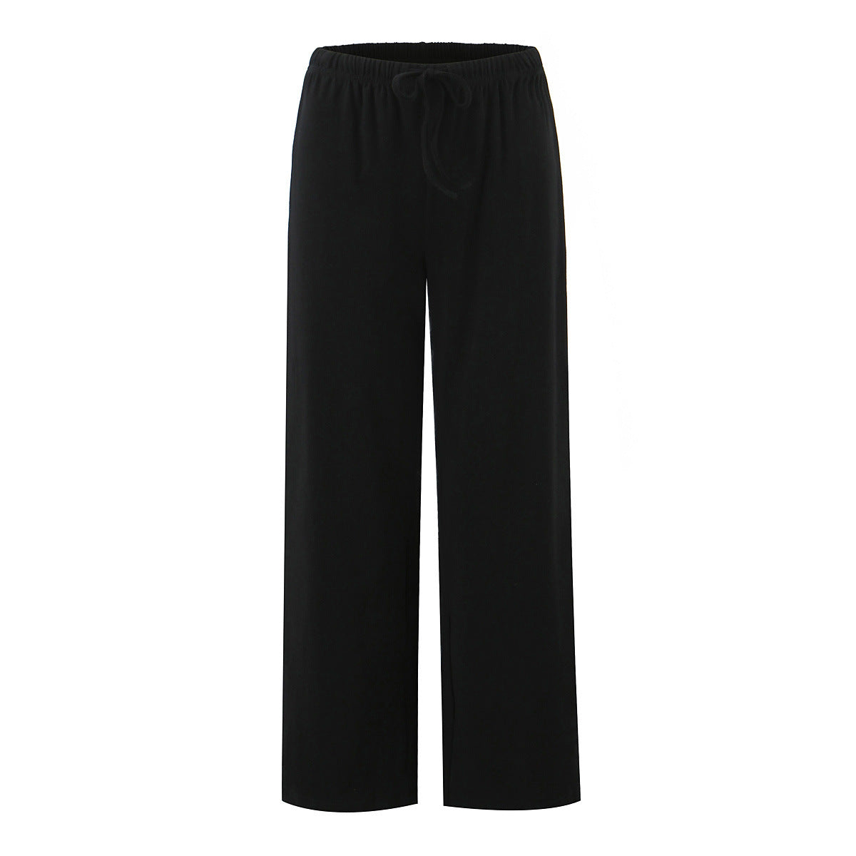 Wide striped pants for women with elastic waist Chic und Stil