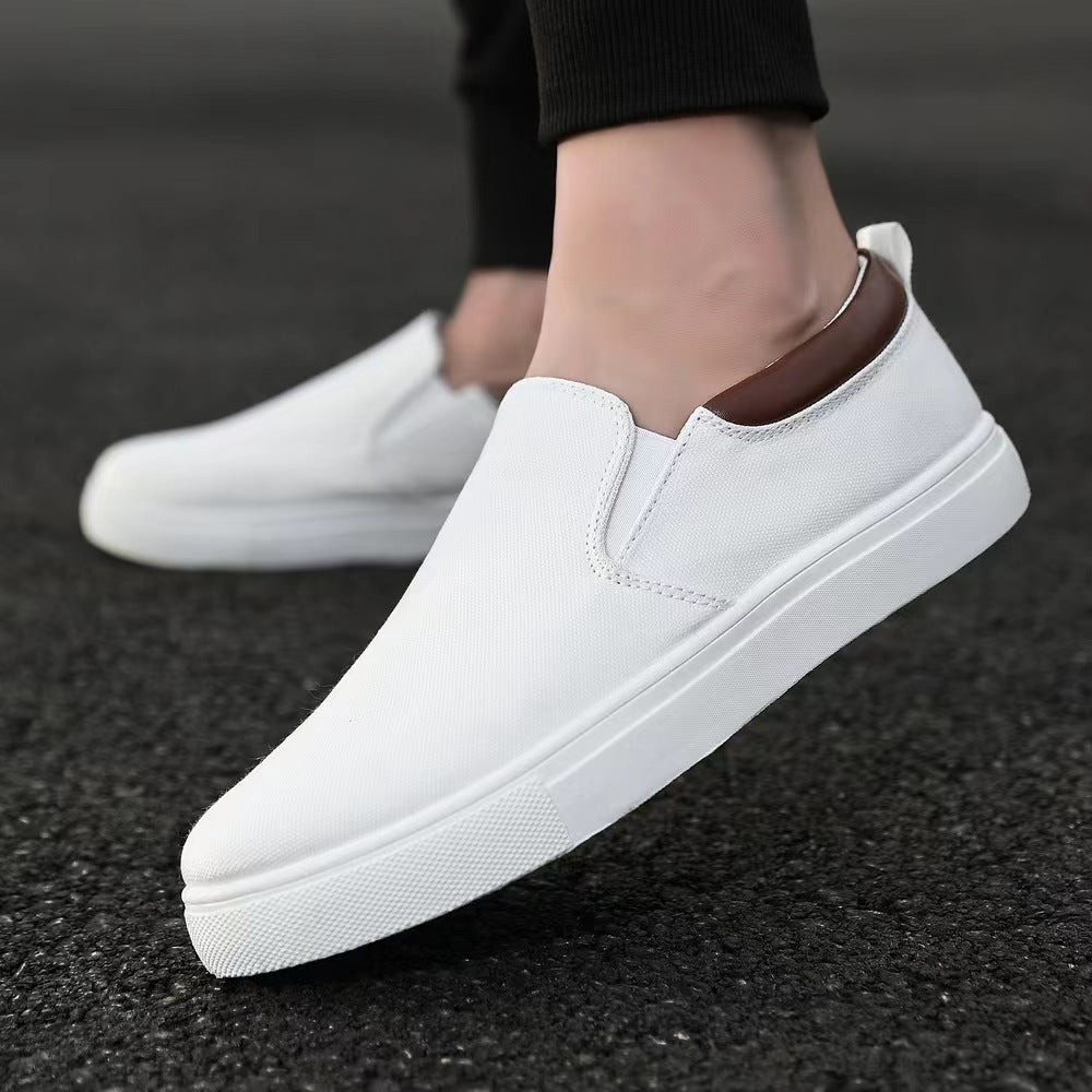 Baskets slip-on confortables pour femmes avec une structure de surface respirante Chic und Stil