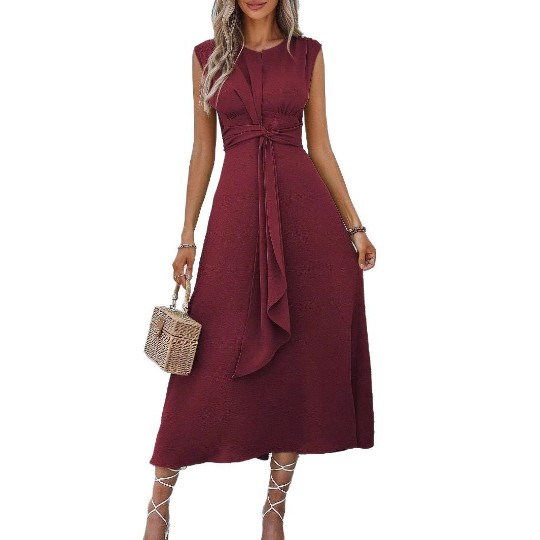 Robe élégante jusqu'aux genoux pour femmes Chic und Stil