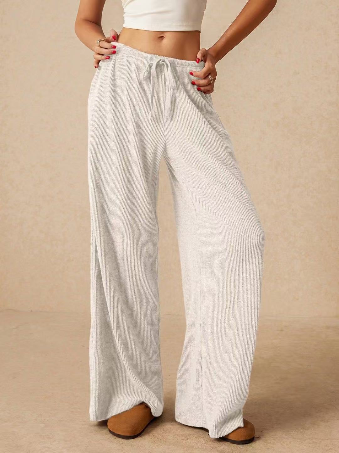 Ladies Soft and Comfortable Leisure Pants Chic and Style