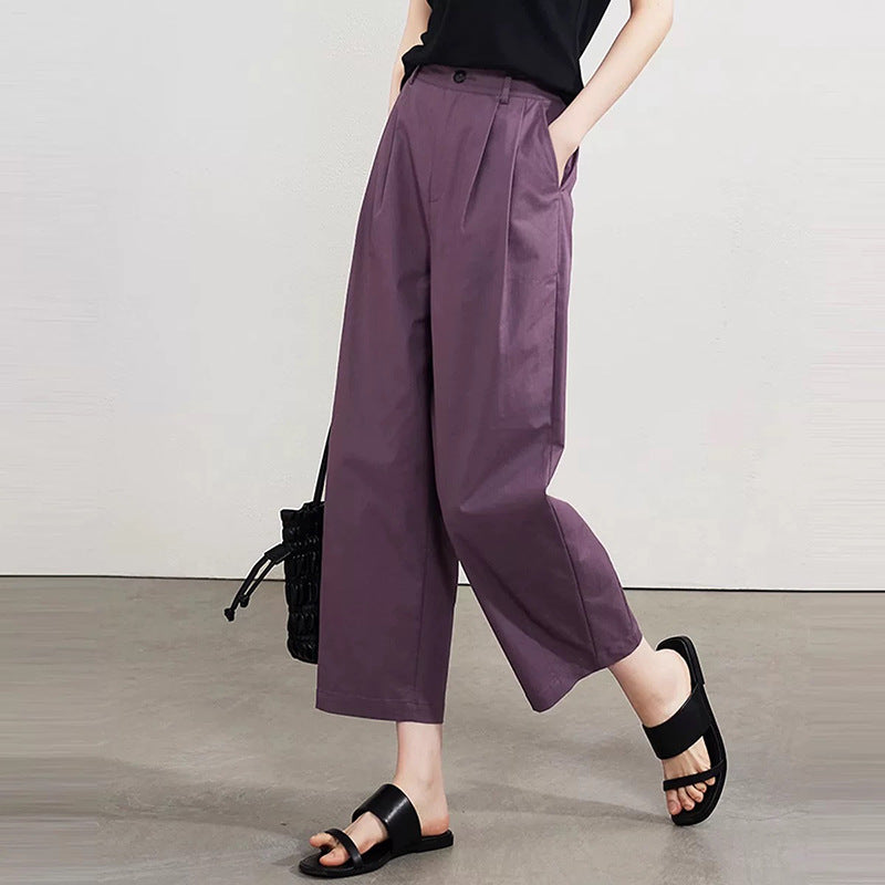 Chic und Stil Relaxed Pleats Women's Pants