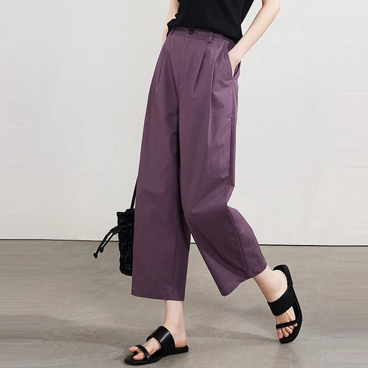Chic und Stil Relaxed Pleats Women's Pants