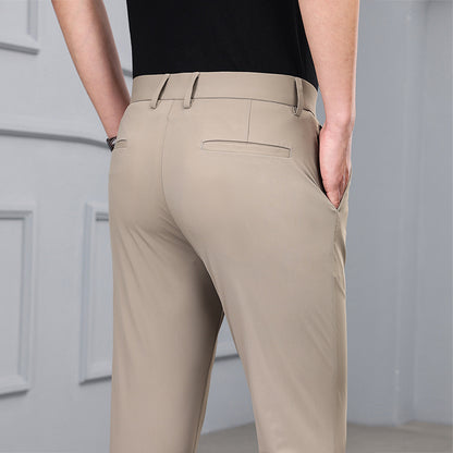 Comfortable stretch pants for men with a practical fit Chic and Style