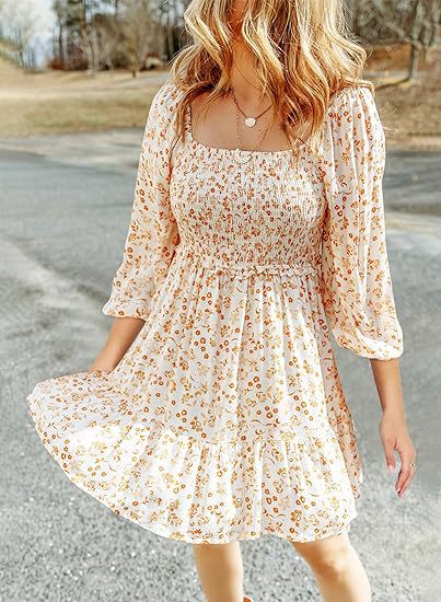 Robe à fleurs Chic und Stil pour femmes