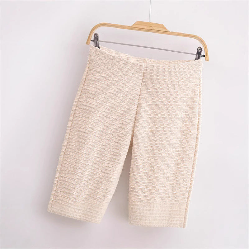 Flared pants for women in high-quality fabric Chic und Stil