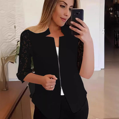 Dames Blouse en dentelle stylée Chic und Stil