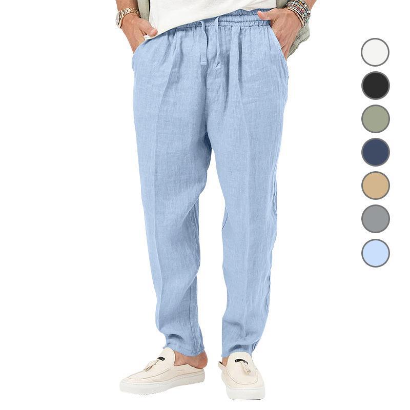 Casual linen pants for men Chic und Stil