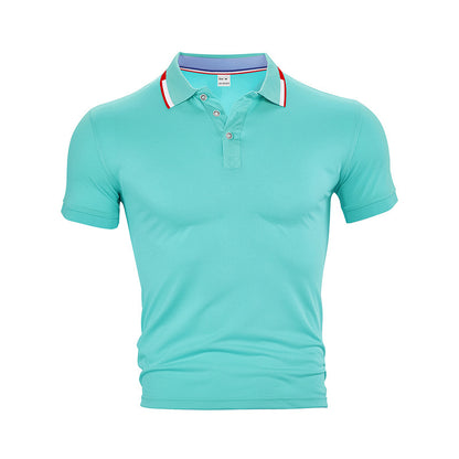 Polo shirt pour hommes avec col structuré et technologie respirante Chic und Stil