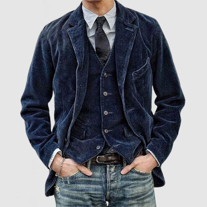 Blazer en velours pour hommes Chic und Stil