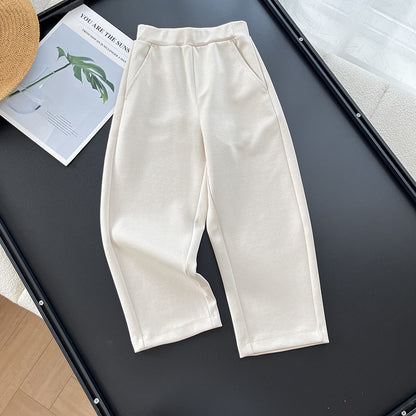 Pantalons décontractés confortables pour femmes avec taille haute et poches pratiques Chic & Stil