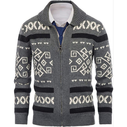 Dames cardigan avec motif moderne Chic und Stil
