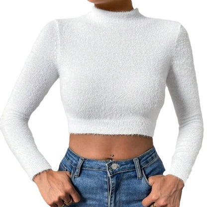 Dames Pull à manches courtes Chic und Stil
