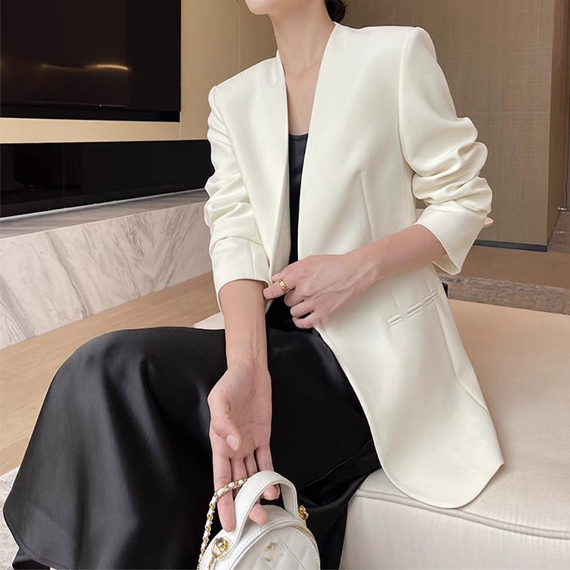 Blazer ouvert minimaliste pour femmes Chic und Stil
