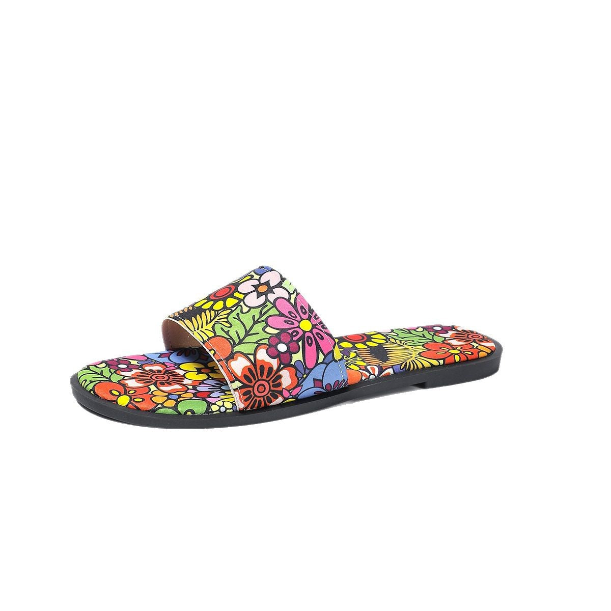 Sandales tendance pour femmes avec un motif léopard excitant et une semelle antidérapante Chic und Stil