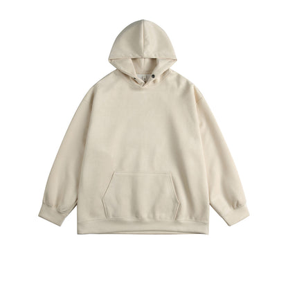 Hommes pull à capuche décontracté en mélange de coton de haute qualité avec poche kangourou pratique Chic und Stil