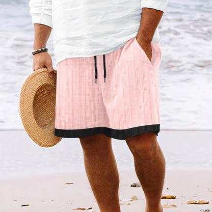 Shorts de plage pour hommes structurés Chic und Stil