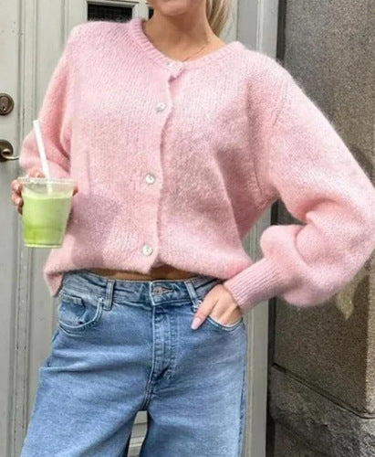 Ladies soft mohair pullover Chic und Stil