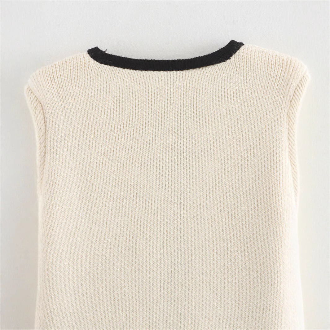 Dames Élégant cardigan avec des noeuds raffinés et des poches Chic und Stil